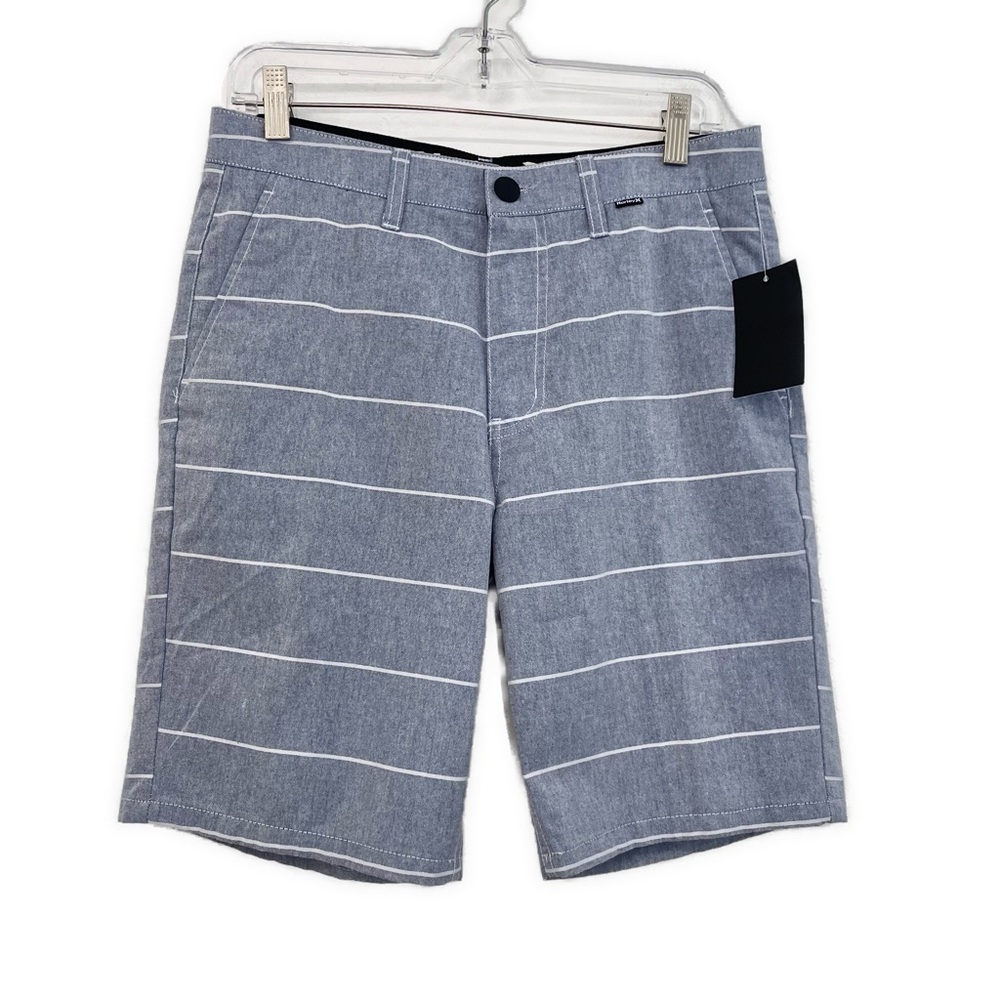 Hurley - Porter Walkshort Blue & White Striped Men's Shorts- 28